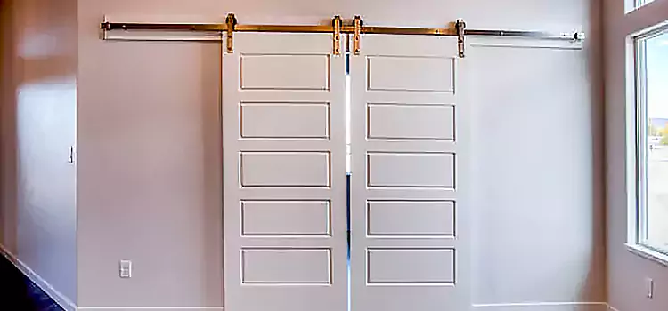Glass Barn Door with Installation Hardware Kit Monterey Park